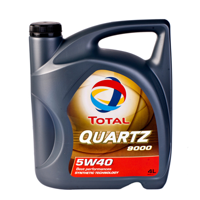 Масло моторное синтетическое Total QUARTZ 9000 5W40, 4л 148597
