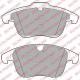 Комплект дисковых тормозных колодок FORD Galaxy, Mondeo, S-Max