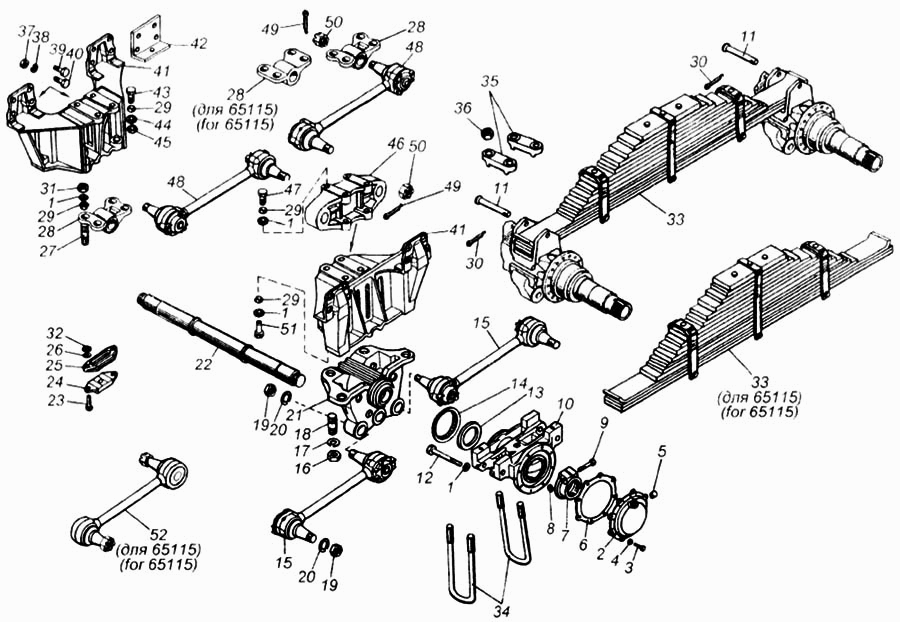 Мод камаз 65115 схема