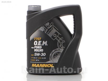   MANNOL O.E.M. FOR FORD VOLVO . 5W30, SM / CF ACEA A5 / B5 (4 ) FM40152