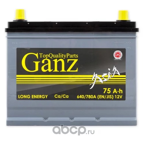  GANZ ASIA 75 /  258X173X220 EN640 GA750 GANZ GA750 GAA750