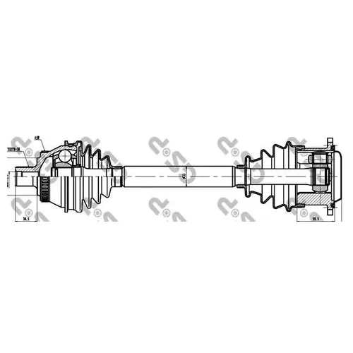    AUDI A4 I 2.8 96-01 . +ABS 203048