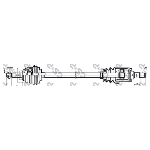    VW CADDY II/SKODA FELICIA II 1.3-1.9D . 254002