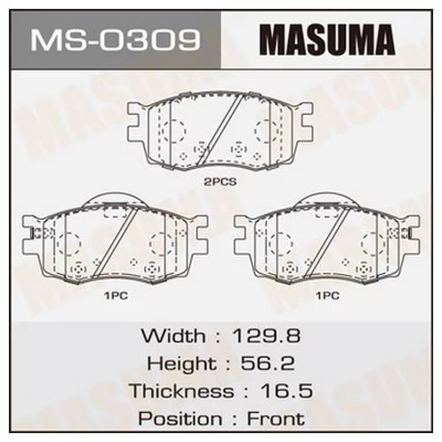    MASUMA  KIA/RIO/V1400, V1500, V1600 FRONT   (1/12) MS0309