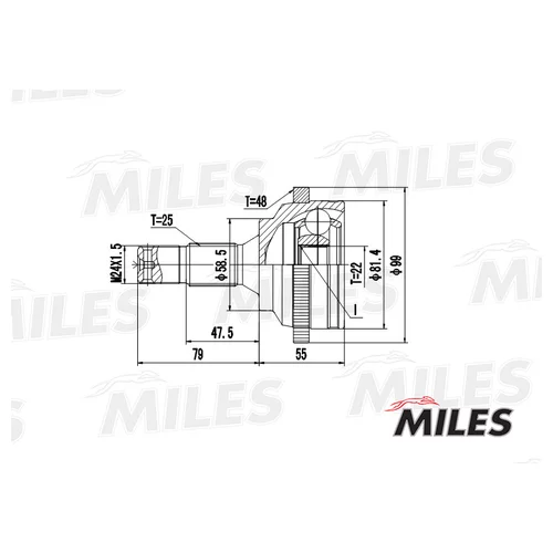  PEUGEOT 206 1.6 00- .(ABS) GA20374 GA20374