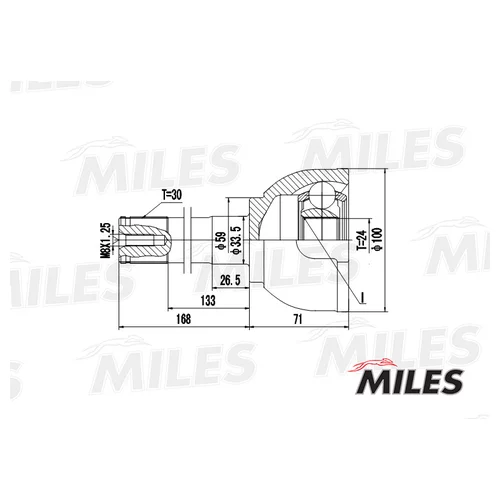  TOYOTA LAND CRUISER 4.2/4.5 98- . GA20486 GA20486