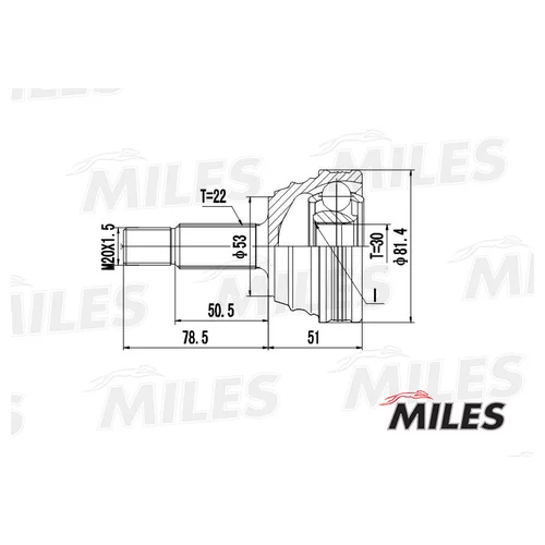  VW LUPO/POLO 1.0-1.9D 94-05 . GA20520 GA20520