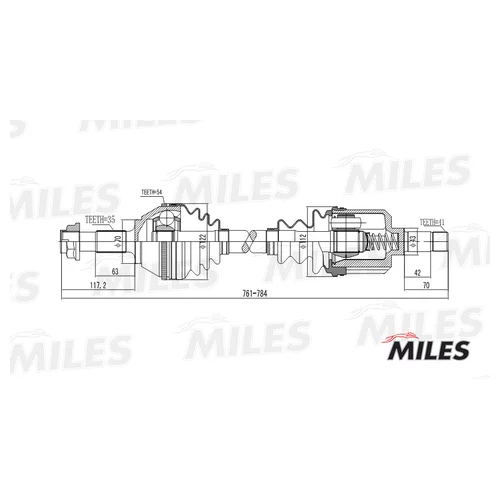    CITROEN JUMPER/FIAT DUCATO/PEUGEOT BOXER 1.9-2.8 94-02 . (ABS) GC01147 GC01147