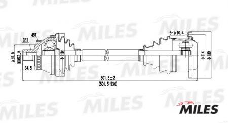    AUDI A4 2.8 95-01 . (ABS) GC02008 GC02008