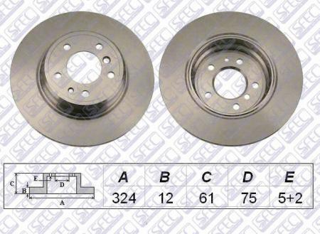    BMW 7KL. (E38) 2.5-4.0 10 / 94-11 / 01 BD005110