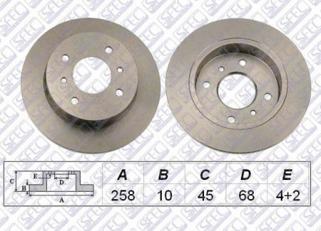    NISSAN PRIMERA 1.6-2.0 06 / 90-07 / 02 ALMERA 1.5-2.2 03 / 00- BD005327