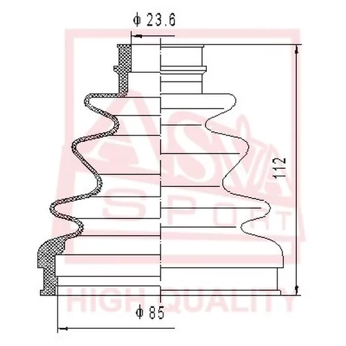   I/B (23,6X85X112) ASBT-77