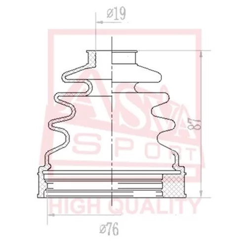   I/B 19,5X75,5X87  ASBT-INFF2