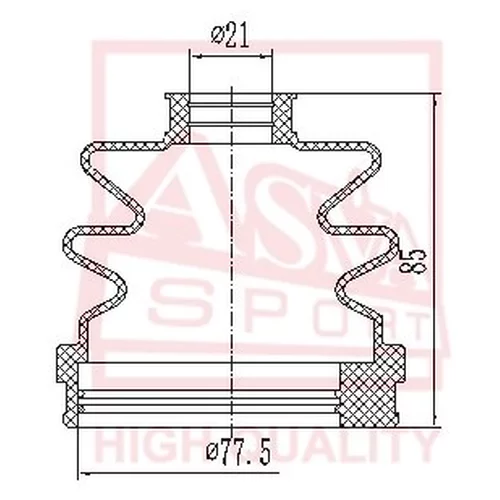   (  ) I/B (21X75X86)(PRIMERA P11) ASVA ASBT-INP11G