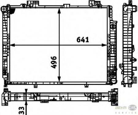  MB W210 2.0 / 2.2CDI  98 -> 8MK376712-741