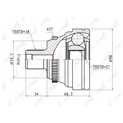   AUDI 80 2.6-2.8 91-94 CO1220A