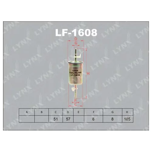   FORD FOCUS I 1.4-2.0 98-04 / II 2 LF-1608