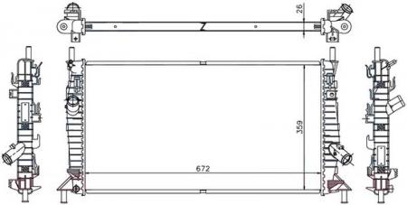  MAZDA 3 1.4/1.6/1.6D/2.0/2.0D 03-09/FORD FOCUS II/C-MAX 1.4/1.6/1.6D/1.8/1.8TD/2.0/2 MZ0008