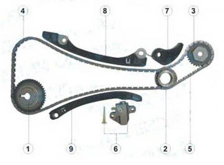      NISSAN HR15DE/HR16DE/HR20DE 04- TK-NS250-A