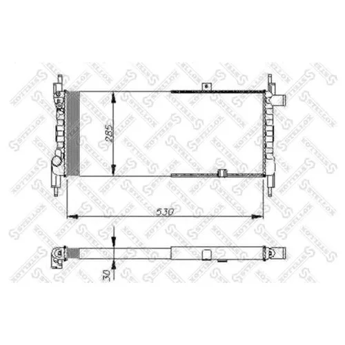    OPEL KADETT 1.3/1.4 84-89 10-25048-SX