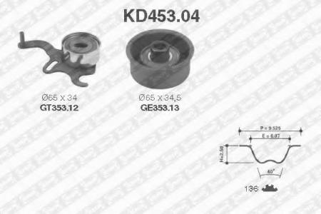 .-  OPEL ASTRA/VECTRA 1.7TD/COMBO 1.7D 90-94 KD45304