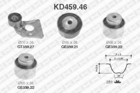    PSA, RENAULT, FIAT KD459.46