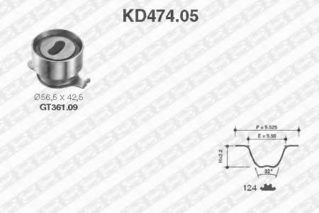   HONDA CIVIC / CRX, ROVER 216 / 416 1.6 16V 87-95 KD47405