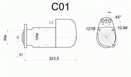  24V 5.5KW Z=11 19024159