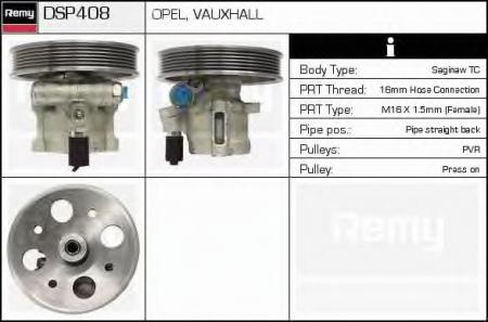   /  OPEL OMEGA 2.6-3.0 88-94 / SENATOR 2.6 / 3.0 88-93 DSP408
