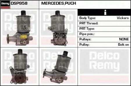   /  MB W201 / W463 / W126 / R107 2.6 / 3.0 85 -> DSP958