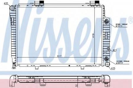  MB W202/R170 1.8-3.2/2.0K/2.3K A/T 93-04 62756A