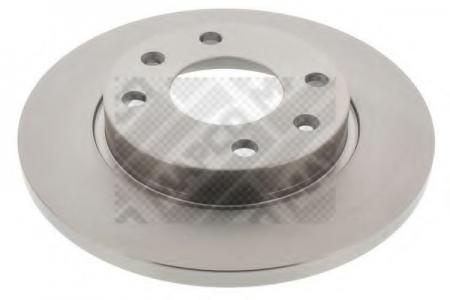 ДИСК ТОРМОЗНОЙ ПЕРЕДНИЙ PEUGEOT 206, 306, CITROEN XSARA (MAPCO) 15429