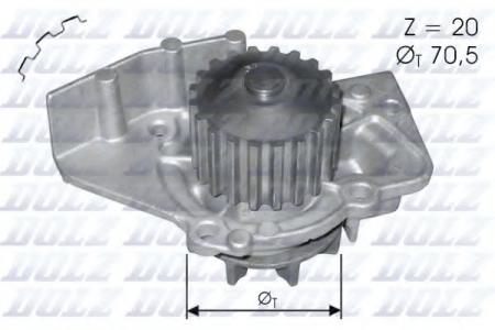   PEUGEOT 206 1.8D 98-, 2.0 TD HDI 98-, 306 1.8D/2.0TD HDI 98-, 406 2.0TD HDI 99-, 607 2.0 TD HDI 00-, 806 2.0 TD HDI 00-, CITROEN XANTIA/XSARA 2.0 C120