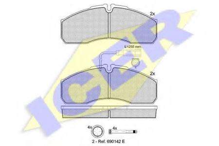 141889 (29160) NISSAN CABSTAR 45.13 06- F 141889