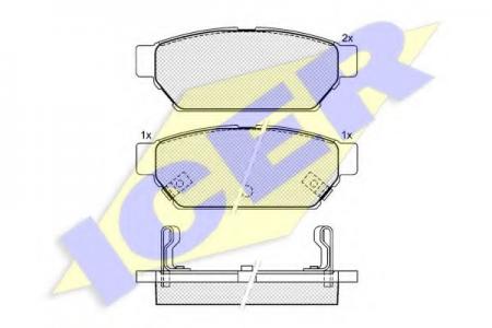 180982 (21872) MITSUBISHI CARISMA 95- R 180982