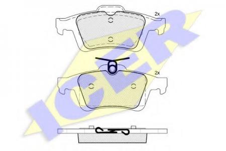 181744 (25212) FORD FOCUS 05- R 181744