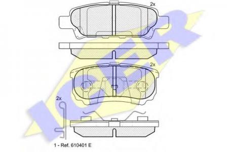 181746 (24014) DODGE CALIBER 06- R 181746