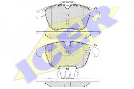 181775 (24123) FORD GALAXY/S-MAX 05- F 181775