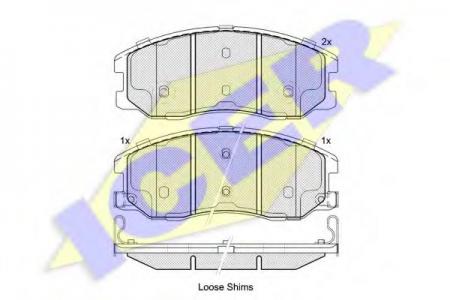 181798 (24510) CHEVROLET CAPTIVA 07- F 181798