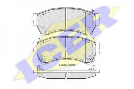 181868 (24582) MAZDA 6 07- F 181868