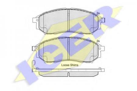 181876 (23698) NISSAN MURANO 08- 181876