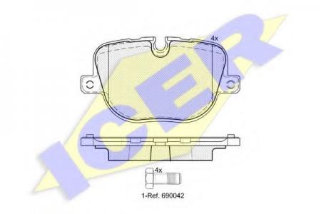 181952 (25085) LR RANGE ROVER SPORT V8 5.0 09- R 181952