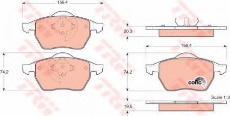     AUDI: A4 AVANT 96-01,  VW: PASSAT 96-00, PASSAT VARIANT 97-00 GDB1376