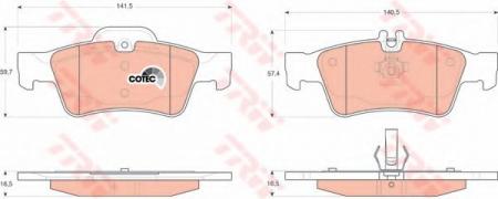     MERCEDES-BENZ: C-CLASS 04-, C-CLASS T-MODEL 04-, CLS 04-, E-CLASS 02-, E-CLASS T-MODEL 03-, S-CLASS 02-05, S-CLASS 05-, S-CLASS  99-06 GDB1546