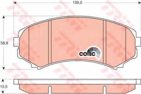     MAZDA: MPV I 95-99,  MITSUBISHI: GRANDIS 04-, PAJERO CLASSIC 02-, PAJERO II 90-00, PAJERO II   90-00, PAJERO III 00-, PAJE GDB3246