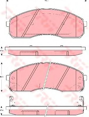   KIA CARNIVAL 2.5-3.5 99-03  GDB3301