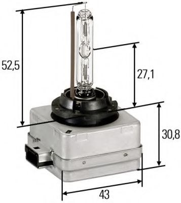  XENON D1S 35W HELLA 8GS009028021