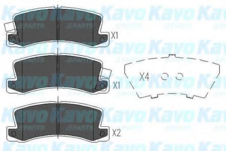   TOYOTA AVENSIS/CAMRY/CARINA/CELICA/COROLLA 86-03  KBP-9022