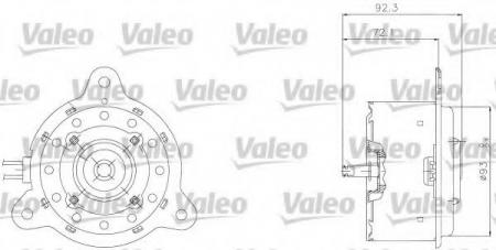     PEUGEOT 309 II 1.9 GTI 8/90- 8/93, 605 2.0-T/3.0 3/95-> 698301