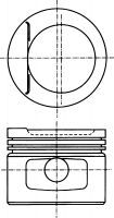   AUDI 80. VW GOLF 1.8 =81 1.5X1.75X3 +0.50 82 87-109707-00